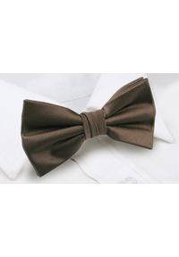 Męska Mucha (Poszetka w Zestawie) - Chattier - Orzechowy Brąz. Kolor: brązowy, wielokolorowy, beżowy. Styl: sportowy, elegancki #3