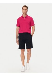 TOMMY HILFIGER - Tommy Hilfiger Szorty materiałowe Denton MW0MW42349 Granatowy Slim Fit. Kolor: niebieski. Materiał: bawełna #4