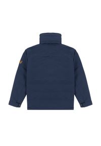 Wrangler - WRANGLER BODYGUARD JACKET MĘSKA KURTKA ZIMOWA Z KAPTUREM CIEPŁA NAVY W40BWW114. Typ kołnierza: kaptur. Sezon: zima #8