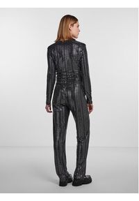 Pieces Spodnie materiałowe 17143896 Czarny Straight Fit. Kolor: czarny. Materiał: syntetyk #3