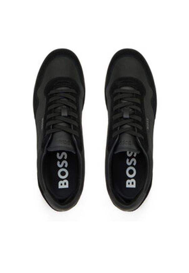 BOSS Sneakersy Titanium 50536524 Czarny. Kolor: czarny. Materiał: materiał