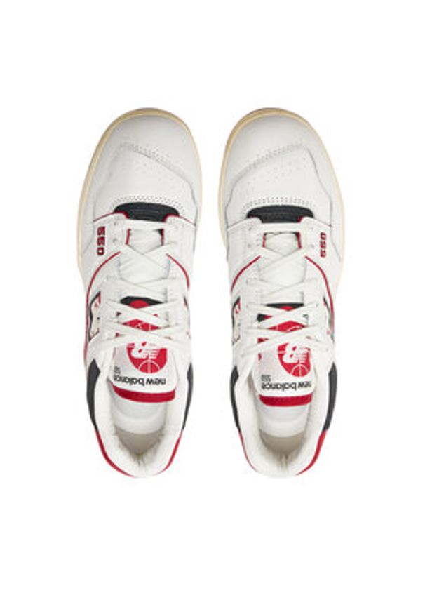 New Balance Sneakersy BB550VGA Écru. Materiał: materiał