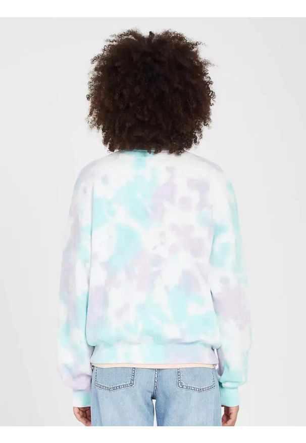 Bluza sportowa damska Volcom Merlin Murray. Kolor: wielokolorowy. Materiał: bawełna, poliester