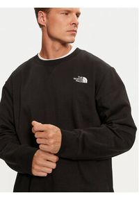 The North Face Bluza Essential NF0A89ET Czarny Regular Fit. Kolor: czarny. Materiał: bawełna, syntetyk #4