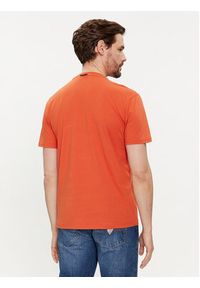 Napapijri T-Shirt S-Bollo NP0A4H9K Pomarańczowy Regular Fit. Kolor: pomarańczowy. Materiał: bawełna