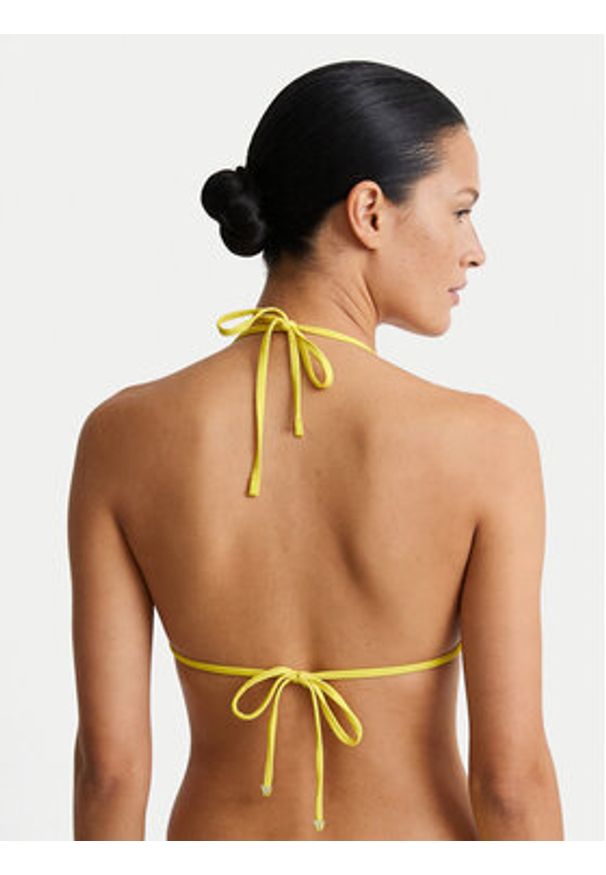 Guess Góra od bikini E6GJ34 MC040 Zielony. Kolor: zielony. Materiał: syntetyk