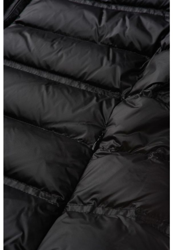 Blauer USA - BLAUER Czarna damska kurtka bez kaptura Georgia Short Jackets. Typ kołnierza: bez kaptura. Kolor: czarny. Materiał: puch, poliamid. Styl: elegancki