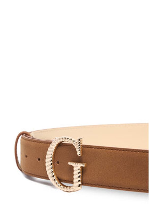 Guess Pasek BW9368 P6335 Brązowy. Kolor: brązowy. Materiał: skóra