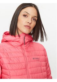 columbia - Columbia Kurtka puchowa Silver Falls™ Hooded Jacket Czerwony Regular Fit. Kolor: czerwony. Materiał: syntetyk #4