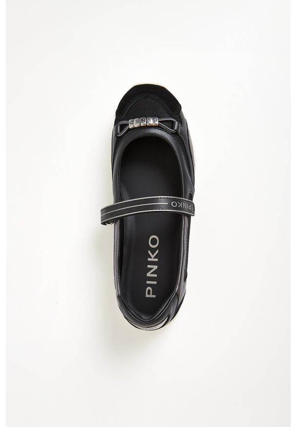 Pinko - Baleriny damskie skórzane PINKO. Materiał: skóra