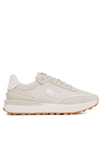 Tommy Jeans Sneakersy Tjm Technical Runner EM0EM01265 Beżowy. Kolor: beżowy #1