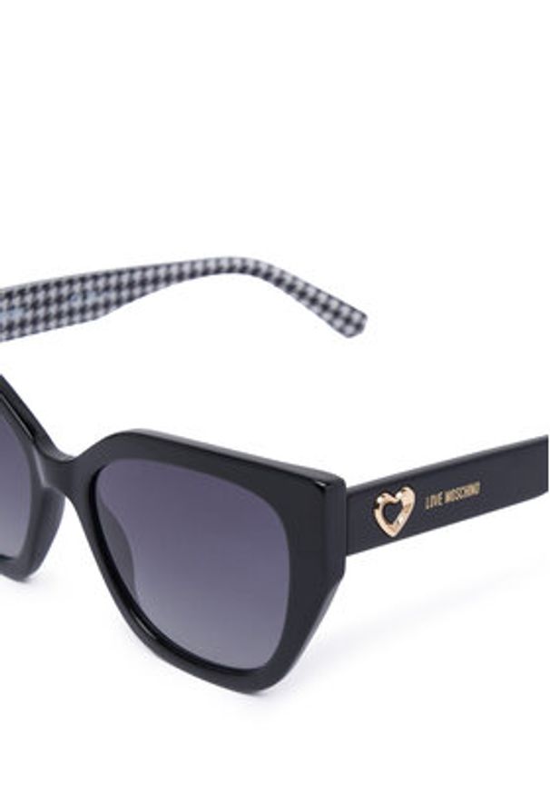 Love Moschino - LOVE MOSCHINO Okulary przeciwsłoneczne MOL098/S 208534 Czarny. Kolor: czarny