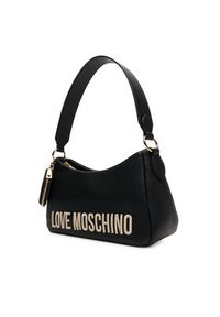 Love Moschino - LOVE MOSCHINO Torebka JC4104PP1NLT1000 Czarny. Kolor: czarny. Materiał: skórzane #5