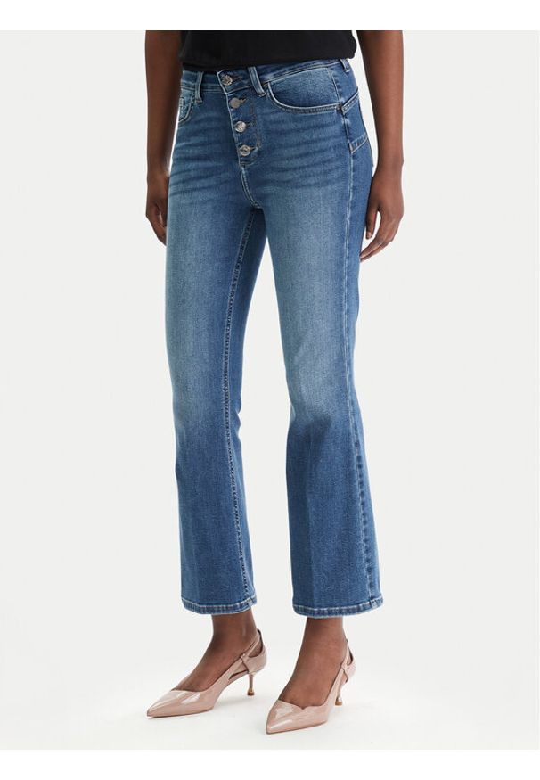 Liu Jo Jeansy UA6040 D0305 Niebieski Flare Fit. Kolor: niebieski