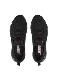skechers - Skechers Sneakersy BOBS SPORT Color Connect 117121/BBK Czarny. Kolor: czarny. Materiał: materiał. Model: Skechers Sport #6