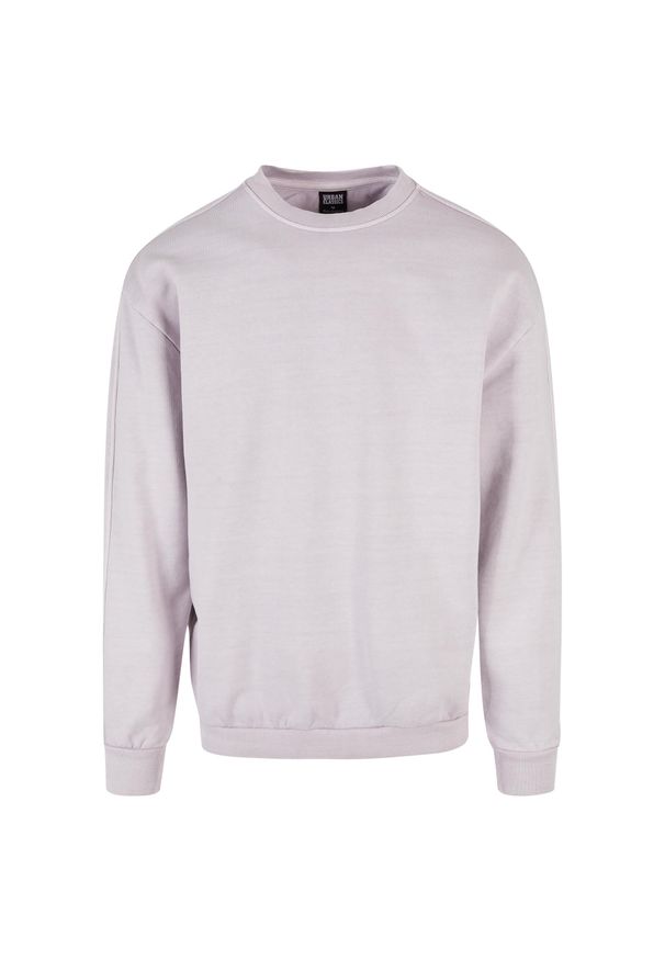 Bluza Urban Classics Heavy Terry Garment Dye Crew. Kolor: biały