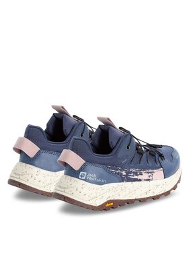 Jack Wolfskin Trekkingi Terraquest Low W 4056451 Czarny. Kolor: czarny. Materiał: materiał