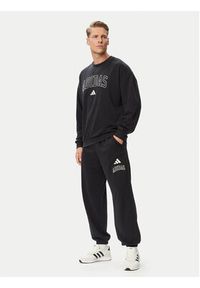 Adidas - adidas Spodnie dresowe Seasonal Essentials Collegiate French Terry Cuffed KF4264 Czarny Regular Fit. Kolor: czarny. Materiał: bawełna #2