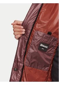 Blauer Płaszcz zimowy 25WBLDK02073 Bordowy Regular Fit. Kolor: czerwony. Materiał: syntetyk. Sezon: zima