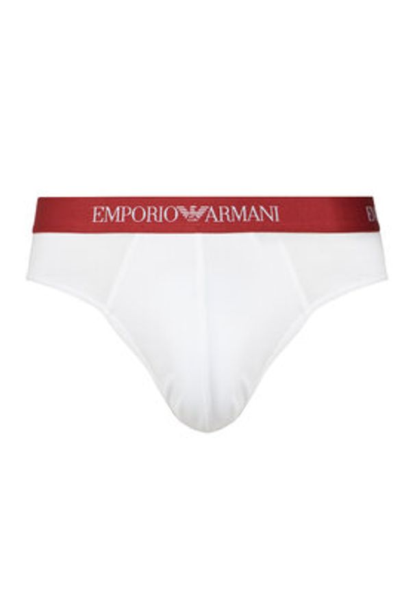 Emporio Armani Underwear Komplet 3 par slipów EM000256 AF10800 M0086 Kolorowy. Materiał: bawełna. Wzór: kolorowy