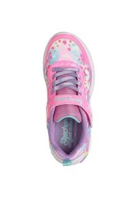 skechers - Adidasy Skechers S Lights-unicorn Dreams-hear, Dzieci. Okazja: na uczelnię. Kolor: różowy. Materiał: syntetyk, materiał. Model: Skechers Sport. Sport: joga i pilates