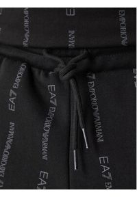 EA7 Emporio Armani Szorty sportowe 7M001393 AF12660 FC039 Czarny Regular Fit. Kolor: czarny. Materiał: syntetyk, bawełna. Styl: sportowy #4