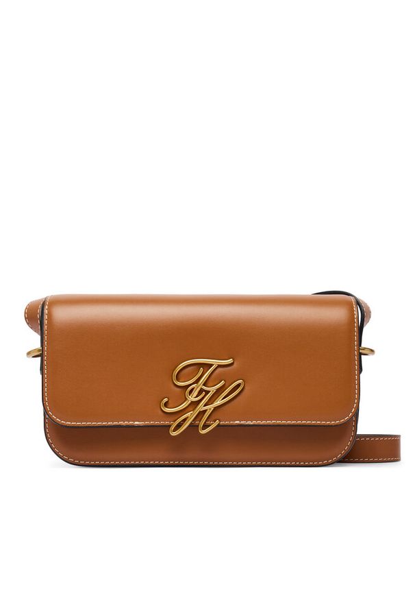 TOMMY HILFIGER - Torebka Tommy Hilfiger. Kolor: brązowy