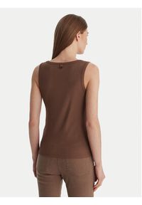 Marella Top Orata 2613941015 Brązowy Slim Fit. Kolor: brązowy. Materiał: wiskoza #5