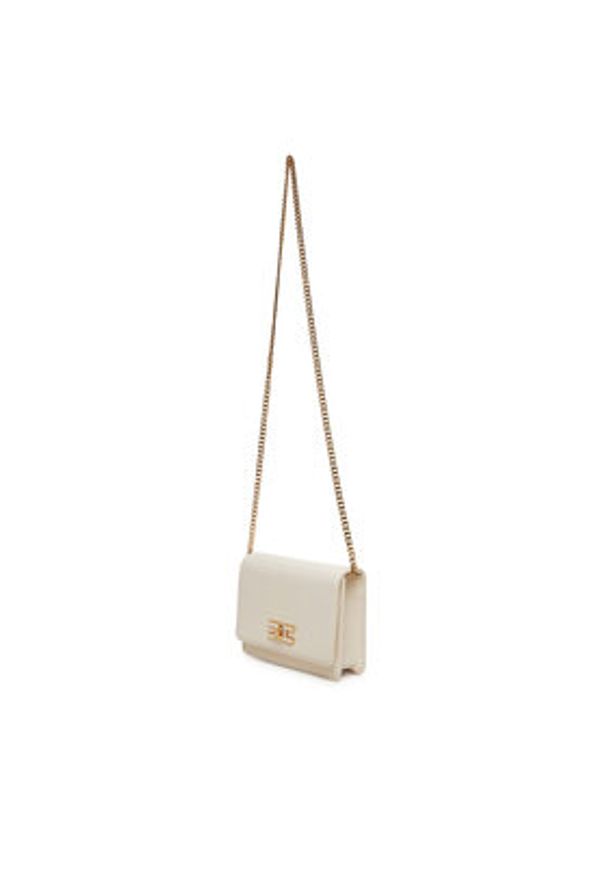 Elisabetta Franchi Torba 8053686268709 Biały. Kolor: biały. Materiał: skórzane