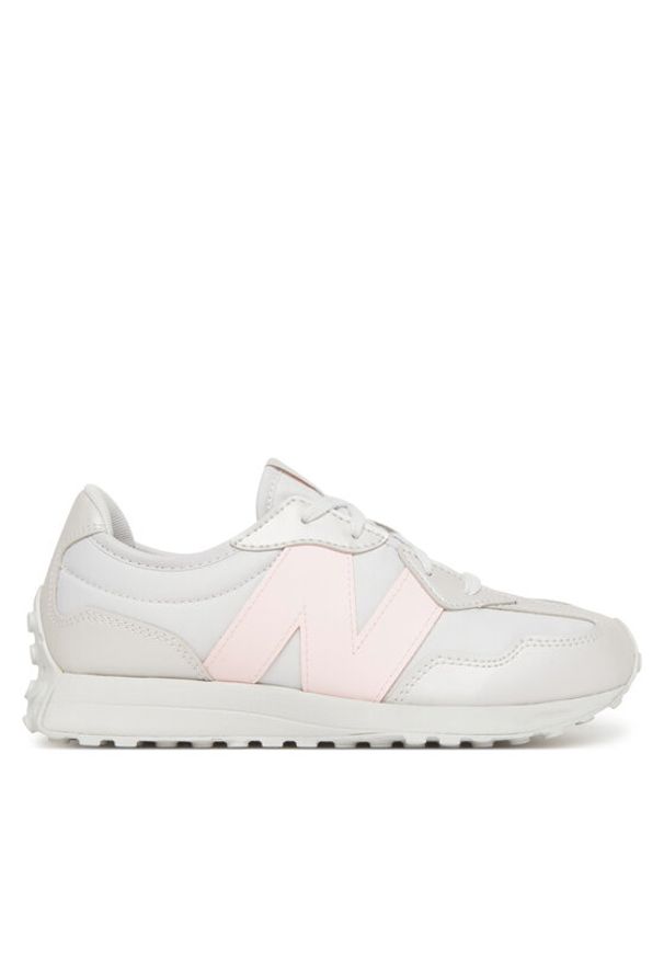 New Balance Sneakersy GS327WP Szary. Kolor: szary. Materiał: materiał