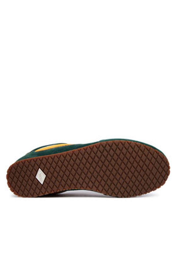 Vans Sneakersy Super Lowpro VN000XVK02I1 Zielony ciemny. Kolor: zielony. Materiał: skóra, zamsz