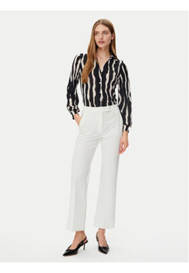 Morgan Koszula 251-TRIBO Czarny Regular Fit. Kolor: czarny. Materiał: syntetyk