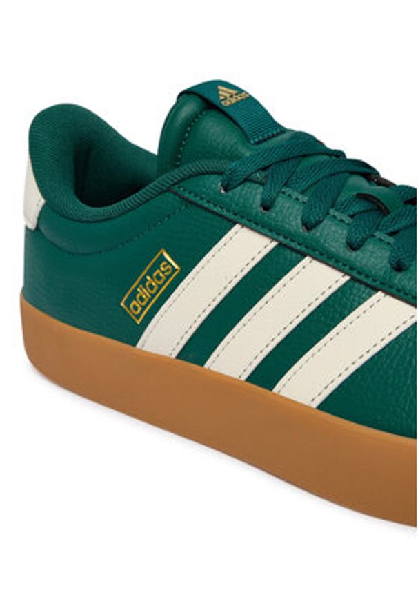Adidas - adidas Sneakersy Vl Court 3.0 Shoes KI2115 Zielony. Kolor: zielony. Materiał: skóra