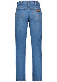 Wrangler - WRANGLER TEXAS SLIM MĘSKIE SPODNIE JEANSOWE BANGING W12SHN58Q