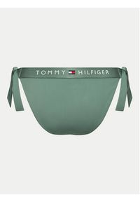 TOMMY HILFIGER - Tommy Hilfiger Dół od bikini UW0UW04497 Zielony. Kolor: zielony. Materiał: syntetyk #2