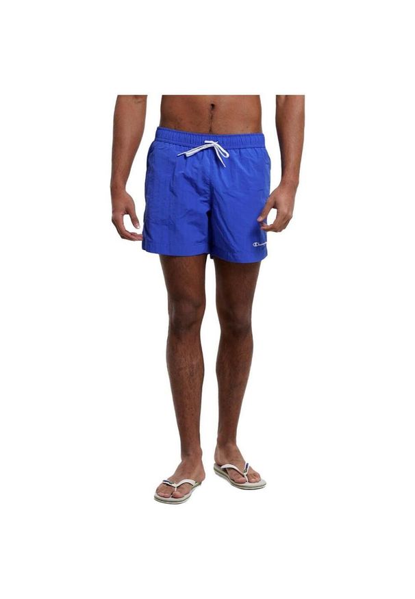 Spodnie sportowe męskie Champion Beachshort. Kolor: niebieski. Długość: krótkie