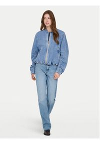 only - ONLY Kurtka jeansowa Niki 15362884 Niebieski Relaxed Fit. Kolor: niebieski. Materiał: bawełna #6