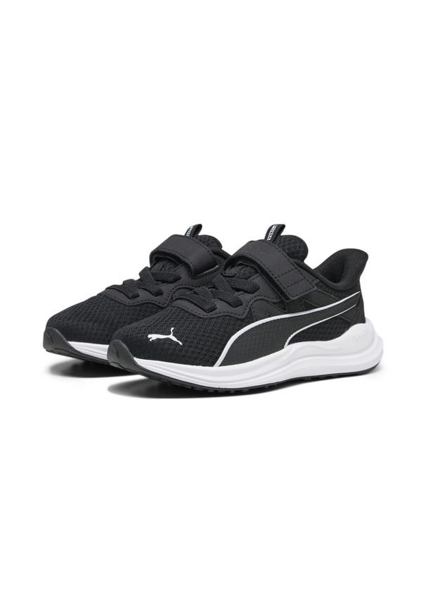 Puma - Dziecięce buty do biegania Reflect Lite PUMA Black White. Kolor: biały, czarny, wielokolorowy