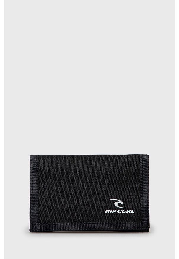 Rip Curl - Portfel i pasek. Kolor: czarny. Materiał: materiał. Wzór: gładki