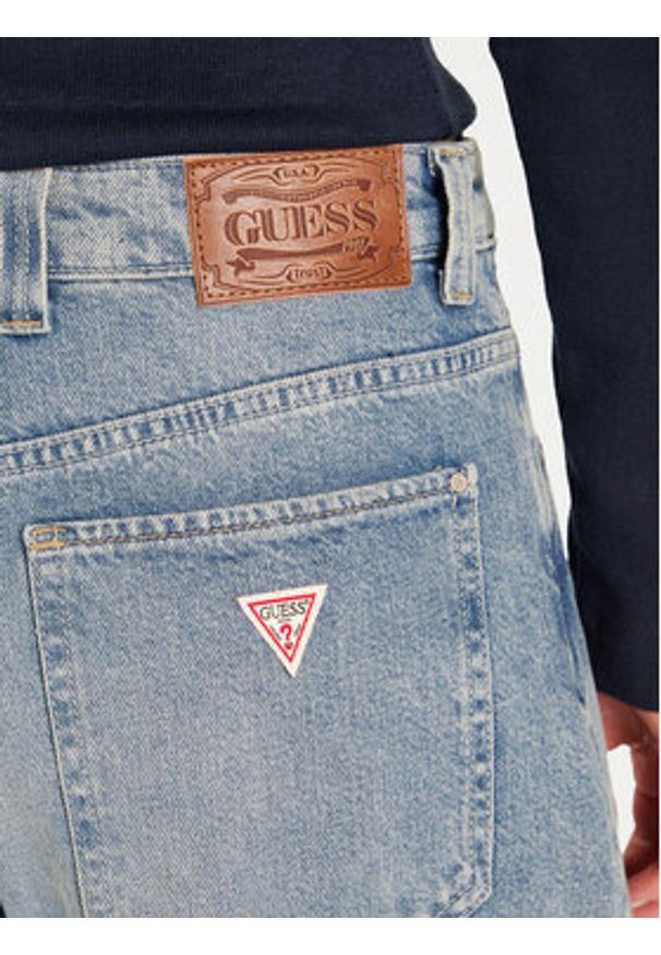 Guess Jeansy W5BA2L D0742 Niebieski Baggy Fit. Kolor: niebieski