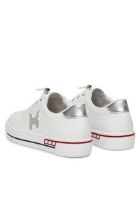 Rieker Sneakersy L8857-80 Biały. Kolor: biały. Materiał: syntetyk, materiał #6