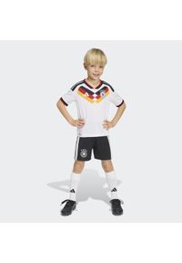 Adidas - Dziecięcy zestaw Germany 26 Home Replica. Kolor: wielokolorowy, biały, czarny. Technologia: ClimaCool (Adidas). Sport: piłka nożna #1
