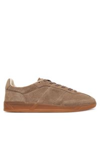 Sneakersy BOSS. Kolor: brązowy