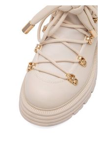 DeeZee Trzewiki LEDA WS6126-09 Beżowy. Kolor: beżowy. Materiał: materiał #7