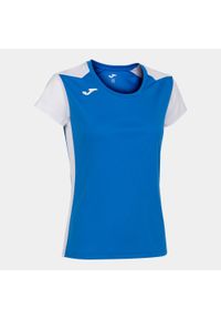 Koszulka do biegania damska Joma Record II. Kolor: biały, niebieski, wielokolorowy. Sport: bieganie #1