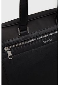 Calvin Klein torba kolor czarny. Kolor: czarny