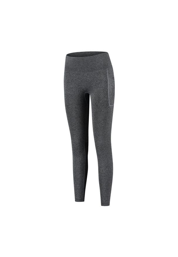 ROGELLI - Spodnie do biegania damskie Rogelli Seamless. Kolor: szary. Sport: bieganie