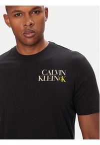 Calvin Klein Jeans T-Shirt LV04RC844G Czarny Regular Fit. Kolor: czarny. Materiał: bawełna #4