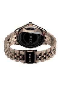 Timex zegarek TW2T86800 Waterbury Legacy. Kolor: różowy. Materiał: materiał #3