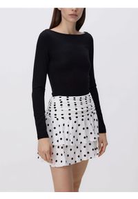 Reserved - Spódnico-szorty z lyocellem - biały. Kolor: biały. Materiał: wiskoza #1